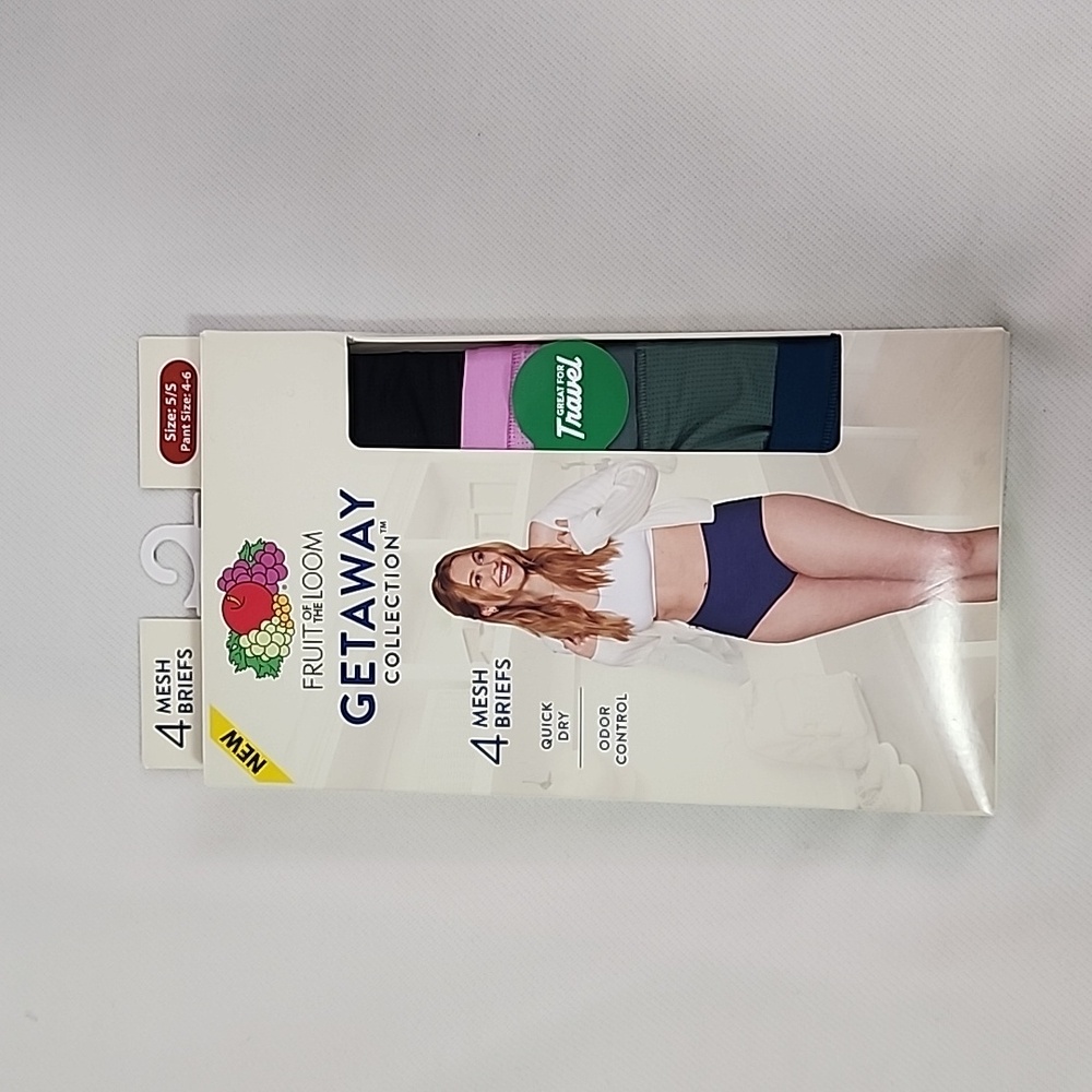 Fruit Of The Loom Women's Mesh Briefs Size: 5/S